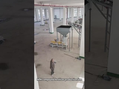 สายการผลิตปุ๋ยผสมแบบเม็ดด้วยเครื่องอัดเม็ดลูกกลิ้งคู่ 4TPH กำลังติดตั้ง