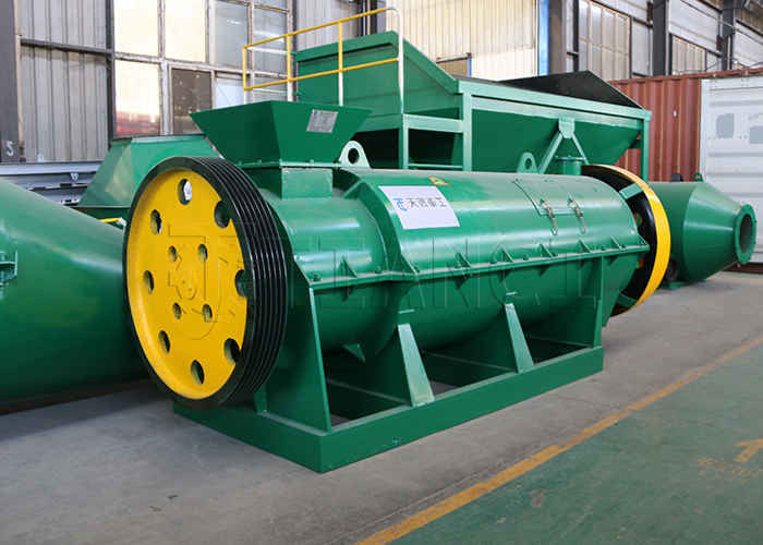 เครื่องสําหรับการทําสารปุ๋ยอินทรีย์ granules หมากไก่ Granulator ปุ๋ยอินทรีย์ที่มีการทํางานง่าย
