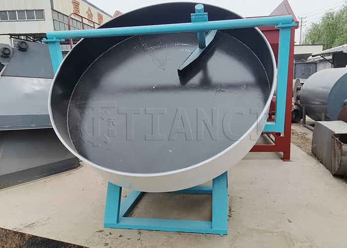 แร่ธาตุ Granules การทําเครื่อง เครื่องปลูกจาน Granulator สําหรับแร่ธาตุ ขาวภายใน 2-10mm ขนาด
