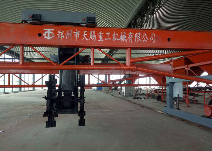 150-400m3/H ความจุขยะออร์แกนิค คอมพอสต์ เครื่องเทิร์นเนอร์