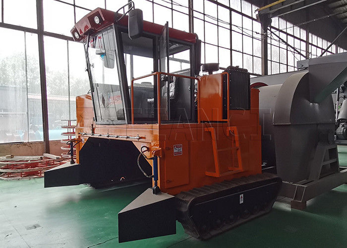 เครื่องหมุนคอมพอสต์ชนิดไดเซลครอลเลอร์ เครื่องหมุนคอมพอสต์ 500-1800m3/h ความจุ เครื่องประมวลผลการหมักหมักหมักออร์แกนิค