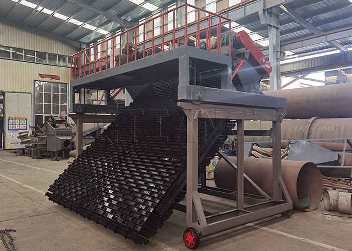 ชนิดของแผ่นโซ่ไฟฟ้า compost Turner เครื่องคอมพอสต์