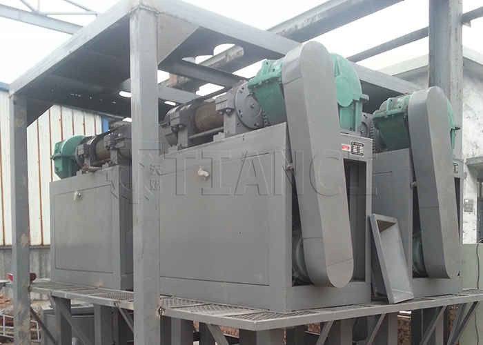 สายการผลิตคอมพอสต์ของหนอนดิน สายการผลิตคอมพอสต์คอมพอสต์ของผง