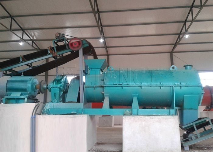 1-20 T/H โรงงานการปลูกขี้ดุ น pellets granulation สายการผลิตปุ๋ยอินทรีย์