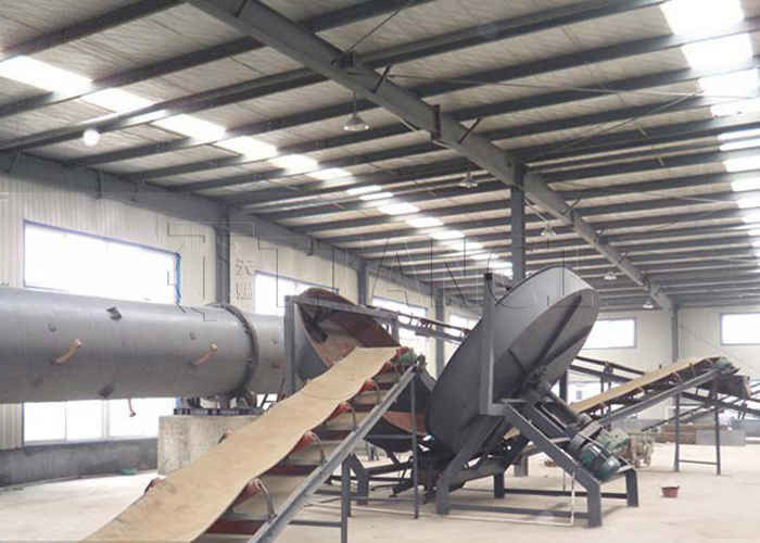 สายการผลิต granulator granulator ลูกกลม สายการผลิต granulator ผังปุ๋ยชีว