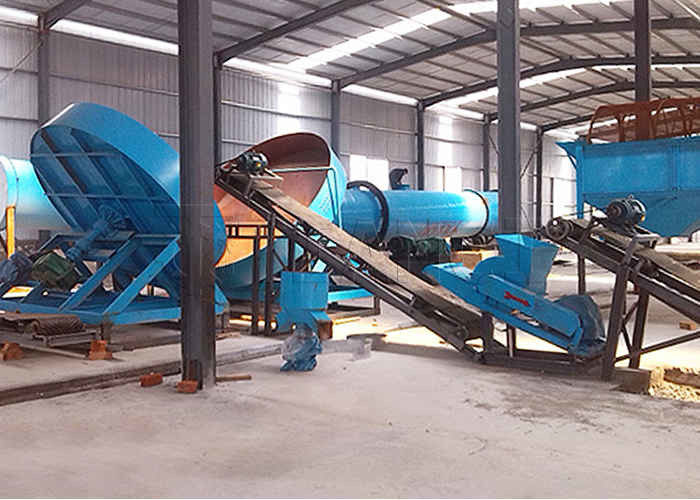 สายการผลิต granulator granulator ลูกกลม สายการผลิต granulator ผังปุ๋ยชีว