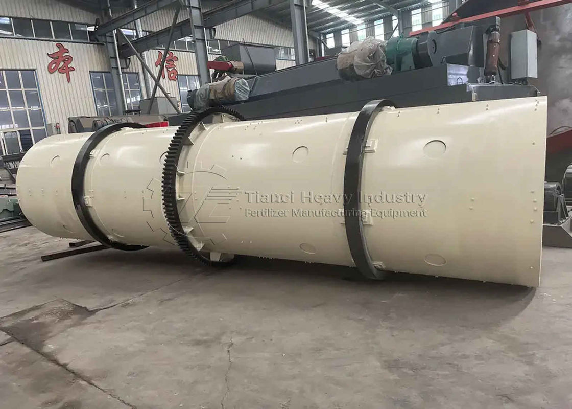 1-20T/h ความจุ สายการผลิตปุ๋ยอินทรีย์ เครื่องบดกลองหมุนสําหรับปุ๋ยสัตว์