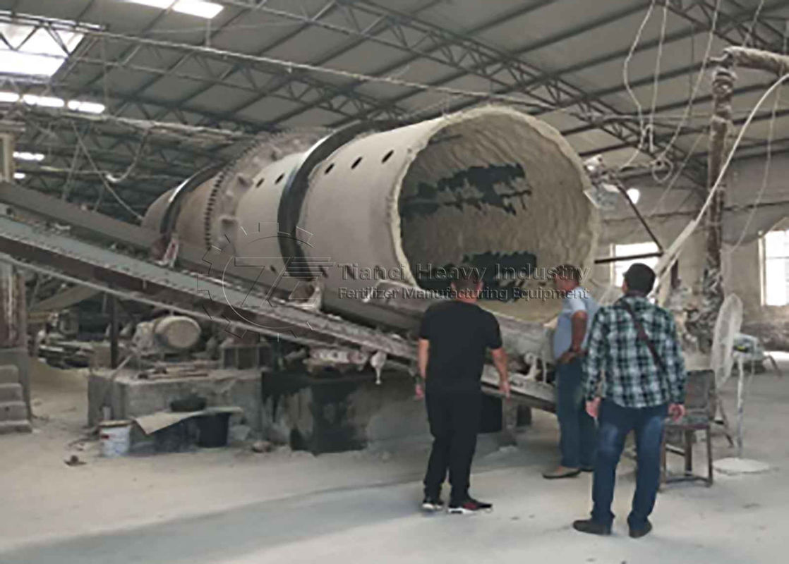 เครื่องทำเม็ดแบบดรัมชนิดพ่นน้ำ - เครื่องทำเม็ดแบบดรัมสำหรับปุ๋ยอินทรีย์ - สายการผลิตเม็ดแบบดรัม