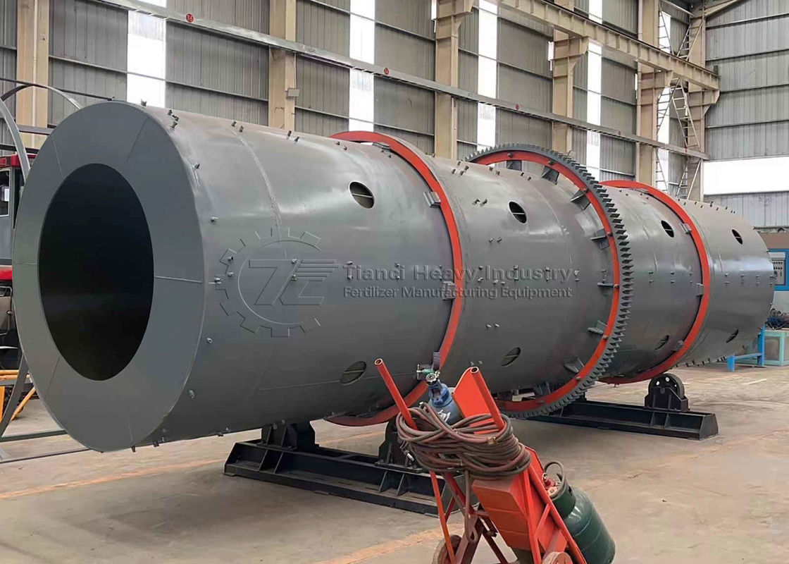 สายการผลิต Drum Granulator เครื่องทําปุ๋ยชนิดลูกกลองสารประกอบอินทรีย์
