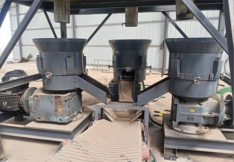 เครื่องเจาะกระจกแบบเรียบ เครื่องเจาะปุ๋ย สายการผลิต การบริโภคพลังงานต่ํา อนุภาคทรงกระบอก ได้รับการรับรอง ISO9001