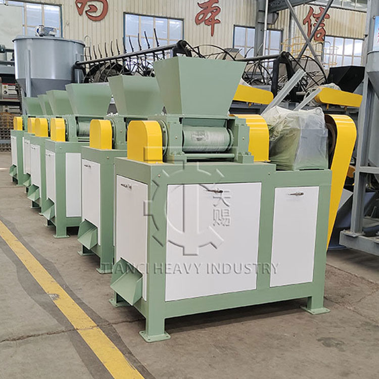 เครื่องทําเม็ดปุ๊ดแห้ง โรลเลอร์สองเม็ด เครื่องทําเม็ดซัลฟาตอะโมเนียม เครื่องทําเม็ดปุ๊ด