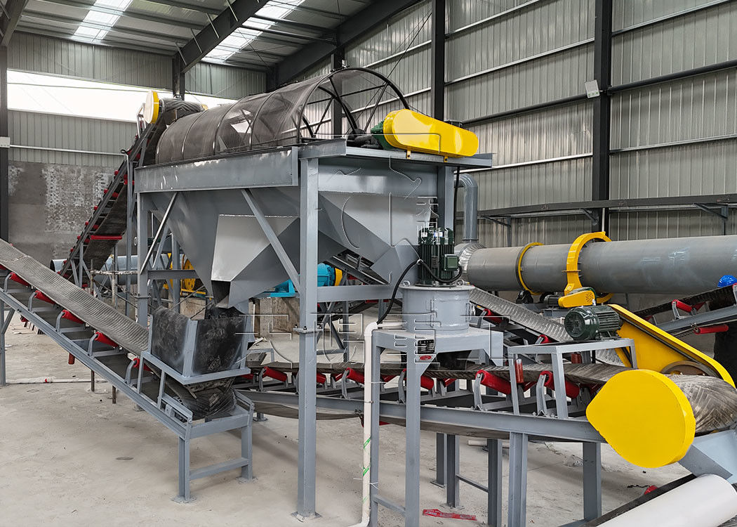 95% Granulation Ratio Fertilizer Production Line with Steel and Engineers To Service Machinery Overseas