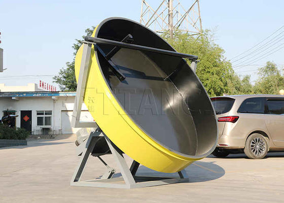 2-8 มิลลิเมตร ผังปุ๋ย Granulator ขยะเพื่อปุ๋ย เครื่อง 380V