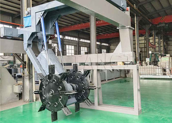 150-400m3/H ความจุขยะออร์แกนิค คอมพอสต์ เครื่องเทิร์นเนอร์