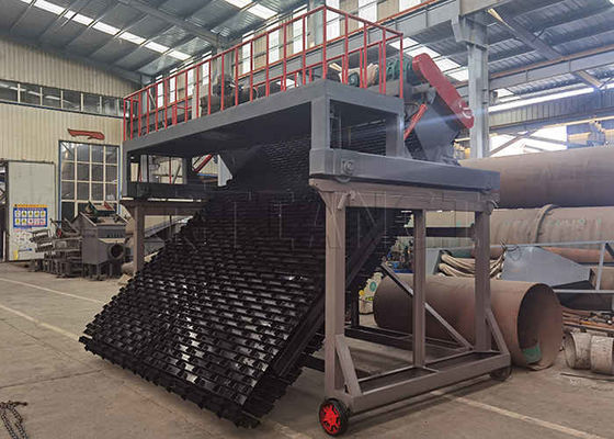 ชนิดของแผ่นโซ่ไฟฟ้า compost Turner เครื่องคอมพอสต์